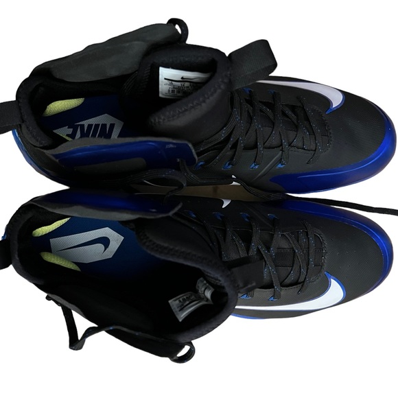 NWOT!  NIKE MAX AIR HURACHE METAL BASEBALL CLEATS- MEN SZ 15 - Picture 7 of 15